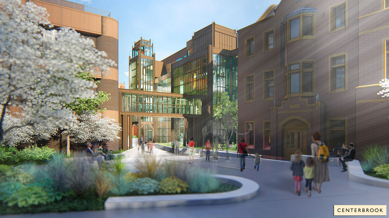 Terrace - Yale Science Building Entrance