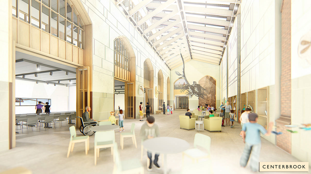 Rendering of the new Central Gallery